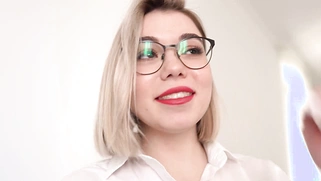 Sexy Skinny Blonde Teacher Fucked Hard