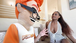 Rhae Woods the Hot Black Maid Swallowed My Load After Doggystyle