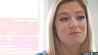 Teen giving her stepbro a good workout