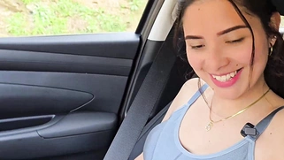 Busty Neighbour Teen Fucked Hard In Car