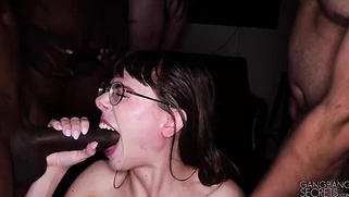 Can you handle all these black cocks, Krystal?