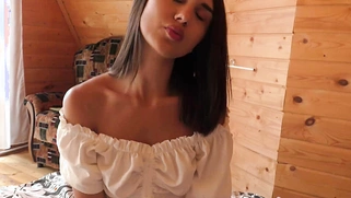 Beautiful Cute Busty Brunette Teen Screwed Hard