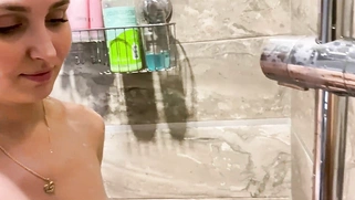 Beautiful Busty Milf Stepmother Gets Unexpected Visitor In The Shower