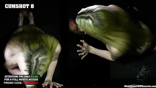 Now to the back of your throat, Naomi!