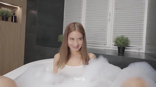 Sexy Petite Busty Stepsister Pussy Pounded In The Shower