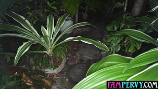 Nasty teen lures stepbro into taboo sex