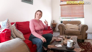 Blonde Busty Stepmother Loses In Cards Gets Creampied