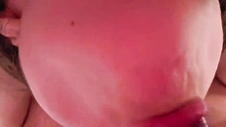 A young slut got a load of cum on her ass