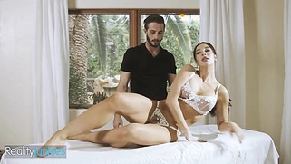 Melissa Stratton Likes Her New Masseur Lucas For Massaging All Part Of Her Body