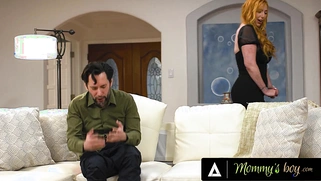 All-Natural MILF Lauren Phillips Caught Horny Husband Masturbating With a Vacuum