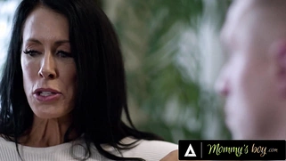 Perverted Big-Titted MILF Reagan Foxx Desperate to Get Close to Her Hung Stepson!
