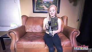 Petite Alex And Fit Sexy Carmen Rub Their Tits And Pussies!