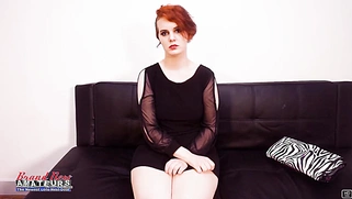 Kinky Redhead Marla's Wet Holiday Fun Night Blowing Dick!