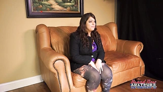 Curvy Brunette Kai Willow Sloppy Rimjob Passionate Ass Worship Heat!