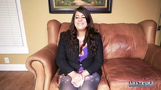 Curvy Brunette Kai Willow Sloppy Rimjob Passionate Ass Worship Heat!