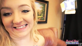 Horny Blonde Alex Fit Brunette Carmen Eat Twats 3some Cum!
