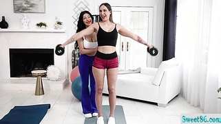 Yoga instructor makes my pussy so wet