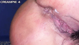 You're overflowing of cum, Abi!