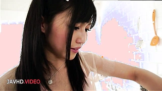 Naughty Japanese Maid With Perky Tits Teases Amateurs In Hidden Video Clip