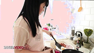 Naughty Japanese Maid With Perky Tits Teases Amateurs In Hidden Video Clip