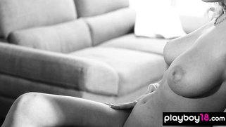 Blonde teens reveals their sweet pussies
