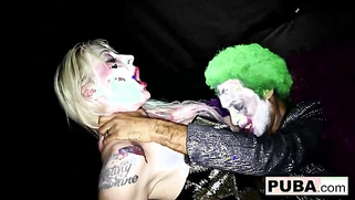 Cos Play: The Joker fucks Whorley Quinn