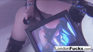 London's Keyes Hot TV Anal Solo