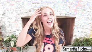 Samantha's BJ Causes a Creampie