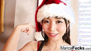 Japanese Christmas celebration including Marica's solo