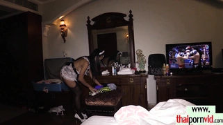 Landlord fucked his hot MILF Thai maid