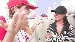 Charley Chase approaches Natasha.