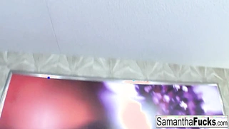 Gonzo sex with Chad and Samantha Saint