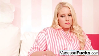 Two attractive girls play with each other's pussies and feet.