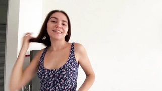 Beautiful Skinny Busty Teen Fucked And Facialized In The Morning