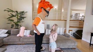 Blonde Gigi Sweets big tits pornstar took my big dick in doggystyle then cumshot