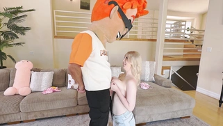 Blonde Gigi Sweets big tits pornstar took my big dick in doggystyle then cumshot