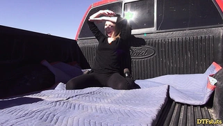 Angel Smalls Cums Hard and Takes His Load in Her Mouth