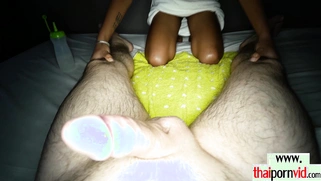 Thai MILF cant resist her clients cock
