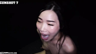 You Asian girls sure know how to suck!