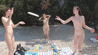 Nude Beach Picnic with Friends