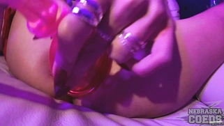 Blonde Pussy Vacuum & Anal Play