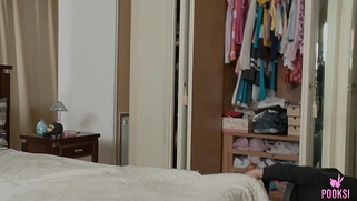 Luzyh T Spreads In Doggy For Boyfriend A Creampie While Gagging On Balls!
