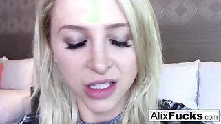 A Couple of Hot Blonde Babes Love Making Each Other Cum