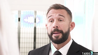 Best man calms down a nervous teen bride