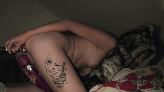 Anusha Jilling in Furry Costume