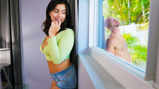 Jeez my teen stepdaughter saw me naked