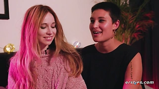 Lesbian Couple Take Turns Fingering Each Other