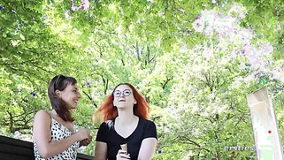 Cute Lesbian Couple Enjoy Hot Sex