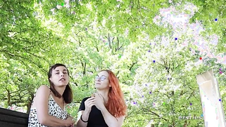 Cute Lesbian Couple Enjoy Hot Sex