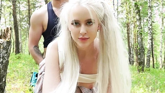 Cute Blonde Teen Screwed Hard And Facialized Outside